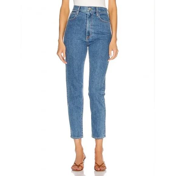 SLVRLAKE Beatnik Ankle Jeans in Forever Blue - Picture 1 of 9